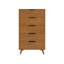 Commode 5 tiroirs avec poignée noire Haven-855133181