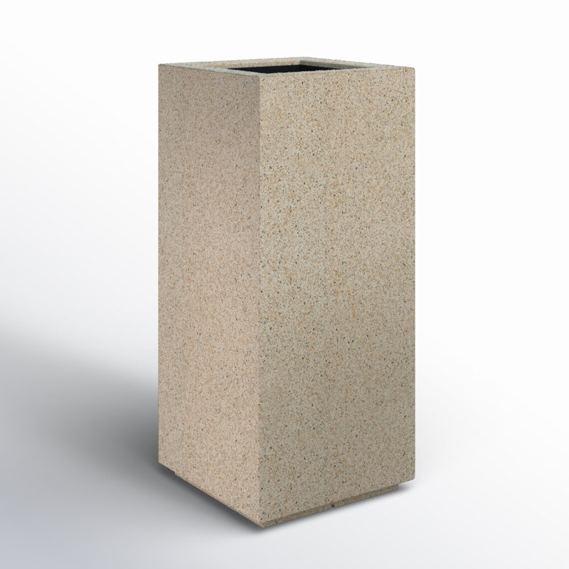 Kensington Tall Planter, Sandstone Granite