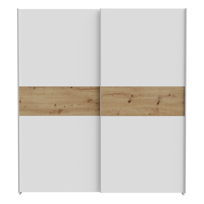 2 Door Manufactured Wood Wardrobe