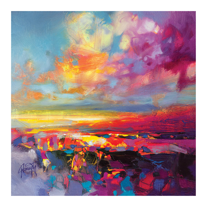 Luminance Study II by Scott Naismith - Wrapped Canvas Painting, 93.98 cm H x 93.98 cm W x 1.91 cm D