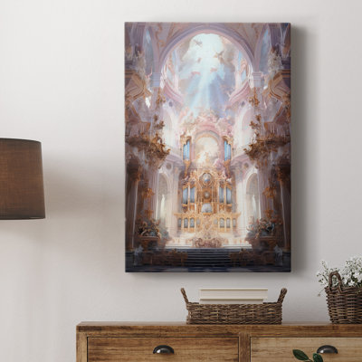 Série Religious LII - Toile tendue avec châssis de qualité supérieure - Prêt à être accroché