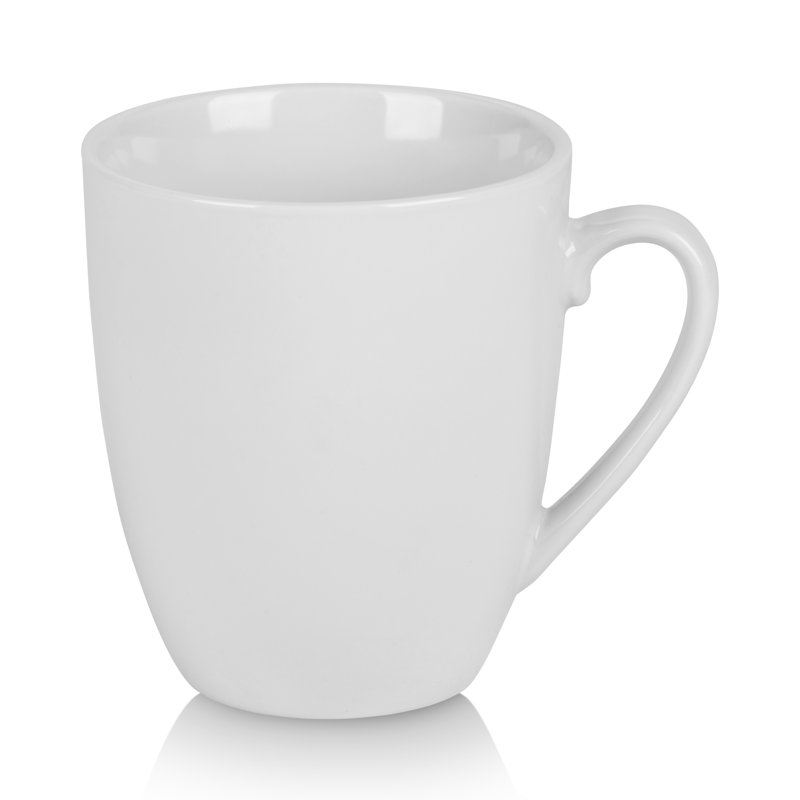 Grande tasse 12 oz Simply White