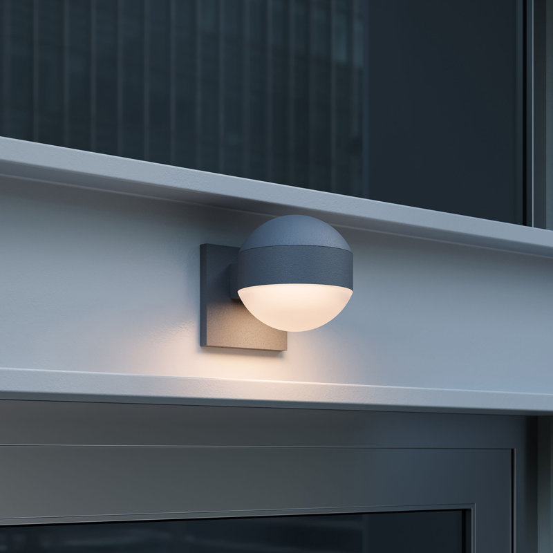 Reals LED Wall Light, Gray