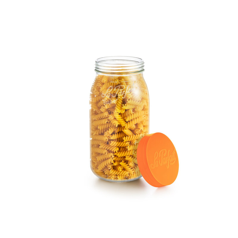 Screw Top Glass Jar - Set of 6, 2000 ml
