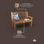 Solid Wood Teak Outdoor Bench-1442730094