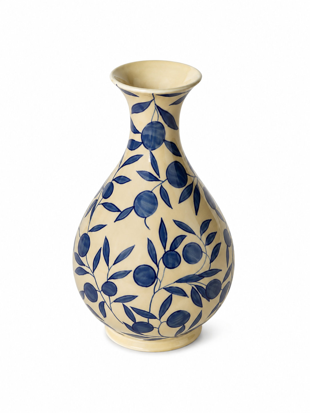 Olivia Sage Green Vase Large, Small, Dusty Blue