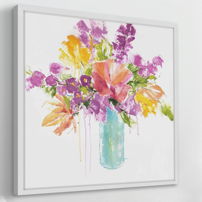Julie Joy - Single Picture Frame Painting, 41cm H x 41cm W x 3.81cm D