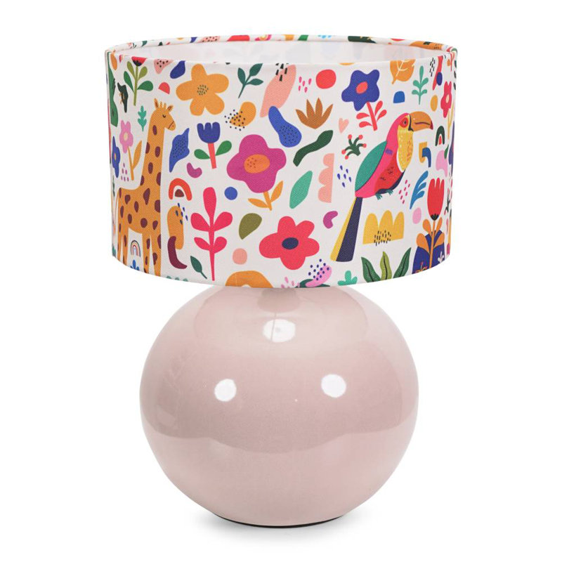 Motes Ceramic Table Lamp, Cream, No