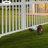 6'' Heavy-Duty Rubber Wheel, Double-U Bolts Gate Rollers, 2PCS Gate Rollers