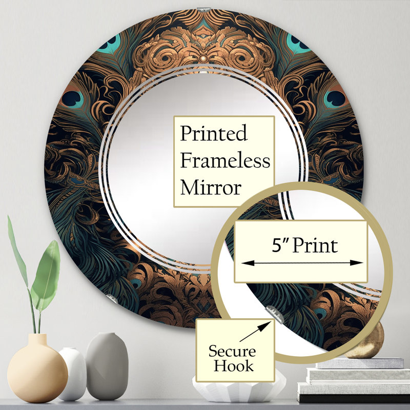 Miroir Asinou, 24 po x 24 po