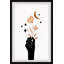 Moon And Flower by Marmont Hill - Single Picture Frame Painting-791193449