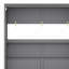 Lit escamotable polyvalent avec tablettes de rangement-336090375