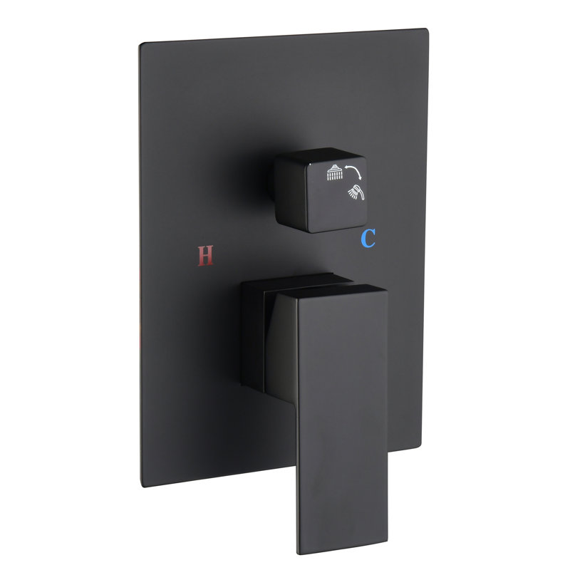 Ceiling Mounted Shower System with Handheld Shower