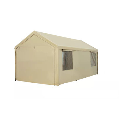 Carport 120'' W x 240'' D Metal Party Tent