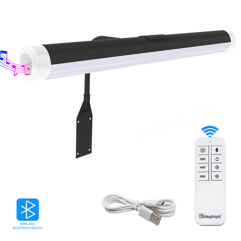18.21'' Dimmable LED Wall Mounted Picture Light with Remote