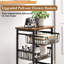 35'' H x 16.5'' W Utility Cart with Wheels