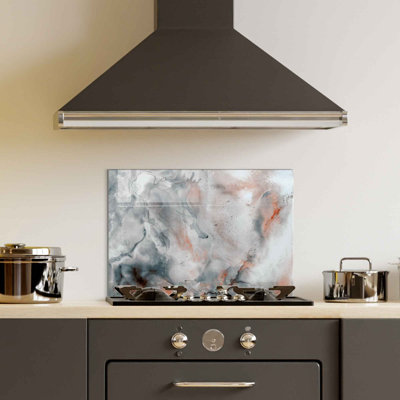 Elegant Decorative Tempered Glass Painting, 19.7 x 27.6 Inches | 100% Tempered Glass, Thickness: 0.16 Inches | Perfect for Home Decor, Living Room, and Office | Stunning Art Piece with Modern Aesthetic