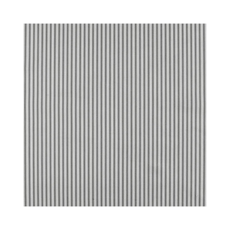 Butter Worth Ticking 100% Cotton Envelope Sham, Slate, Euro