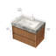 Meuble-lavabo moderne, rangement de 30 po