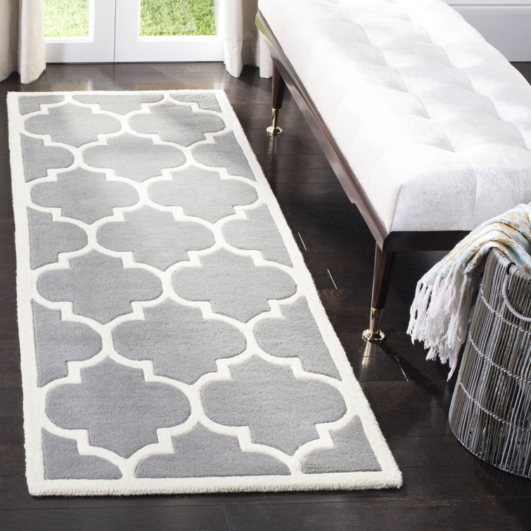 Carolene Hand Tufted Wool Geometric Rug