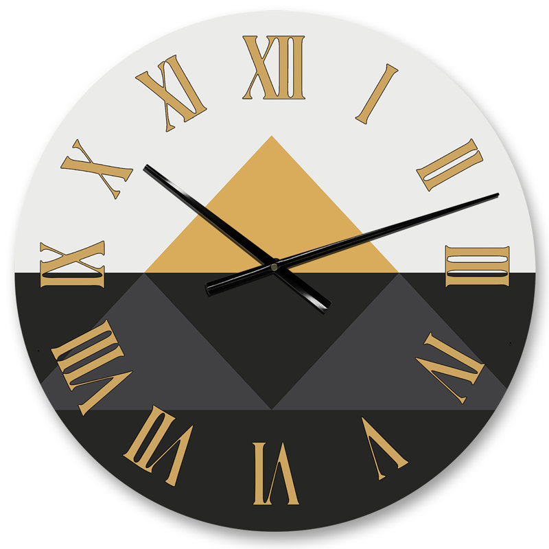 Horloge murale IV, Moyen