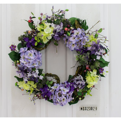 Faux Mixed Assortment Foam 18'' Wreath