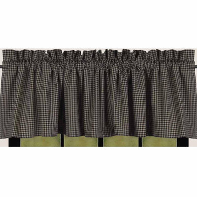 Cahaba Cotton Blend Gingham Window Valance