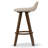 Baber Upholstered Counter Stool with Solid Wood Frame-960099435-960099432