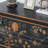 Multi-purpose two-drawer painted accent chest
