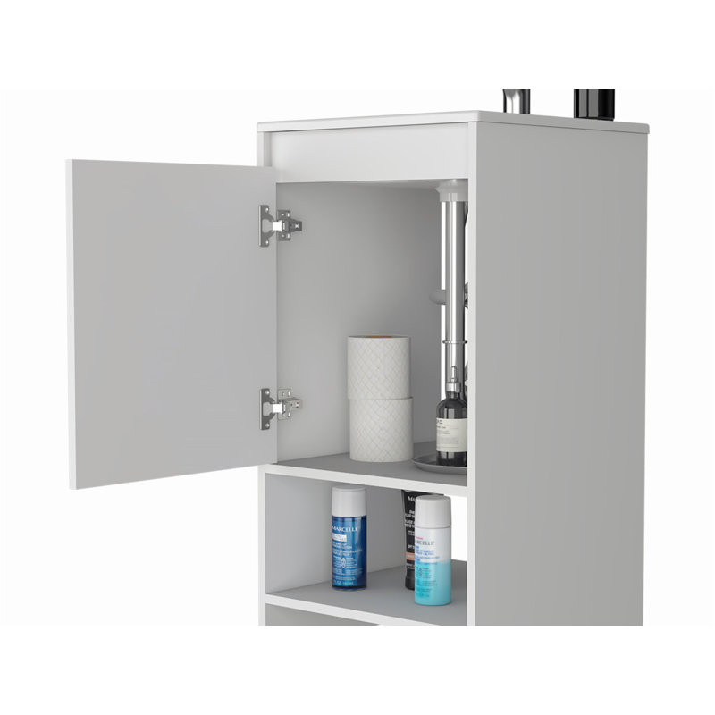 Meuble-lavabo de salle de bain Abondant, Blanc