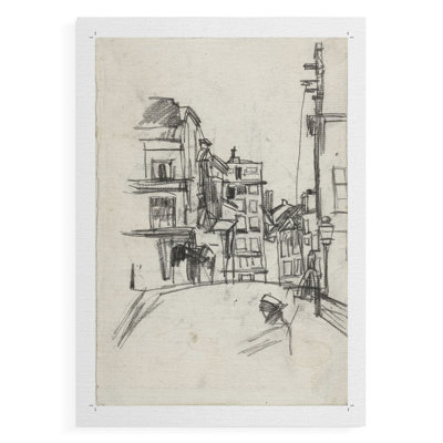 Vintage Sketch CVI -Canvas Print Only - NOT FRAMED