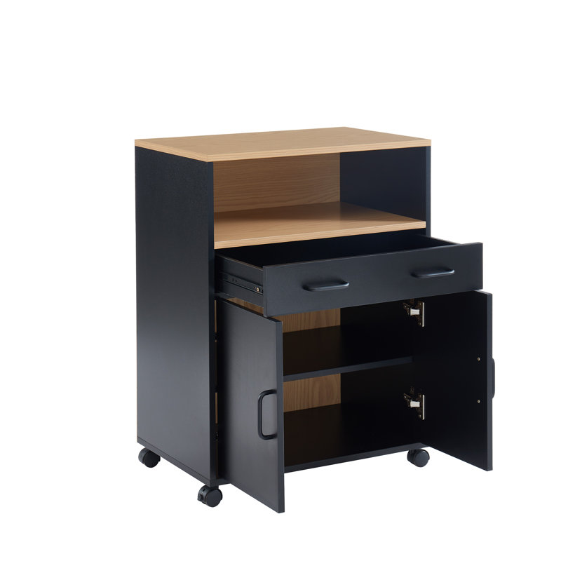 Jhelani Wood Bar Cart