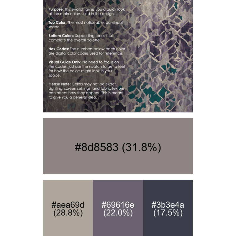 Machine Washable Gray Area Rug, Rectangle 8' x 12'