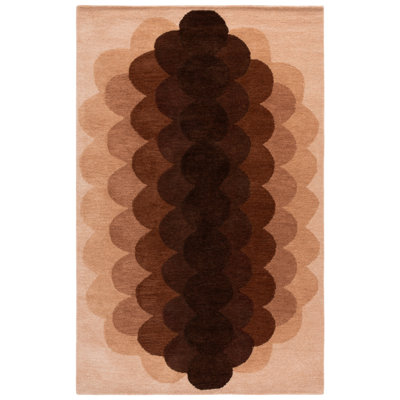 Metro Hand Tufted Wool;Cotton Geometric Indoor Rug
