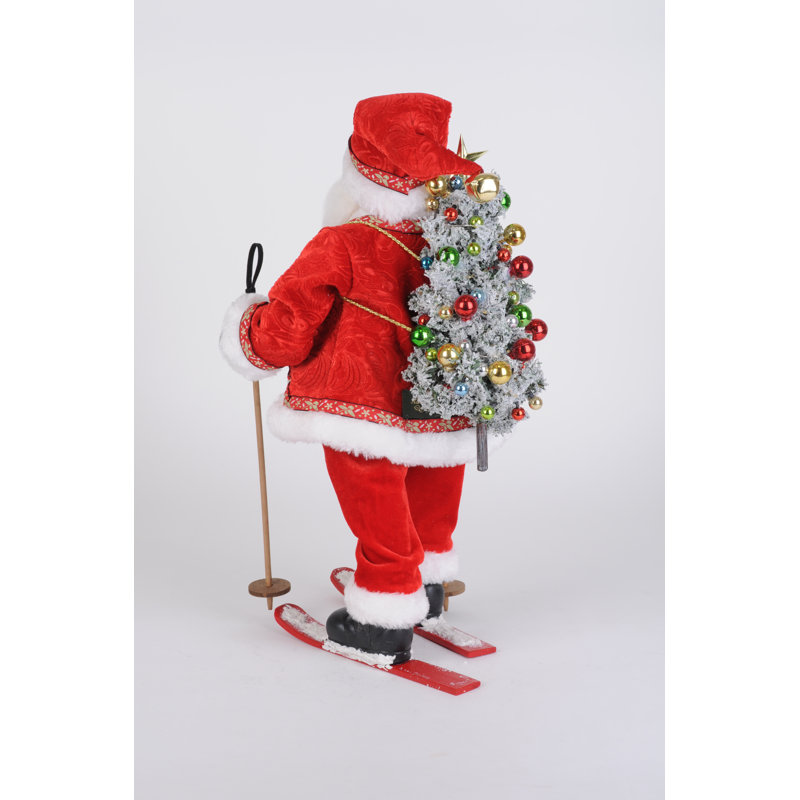 Ski Santa Figurines and Collectibles