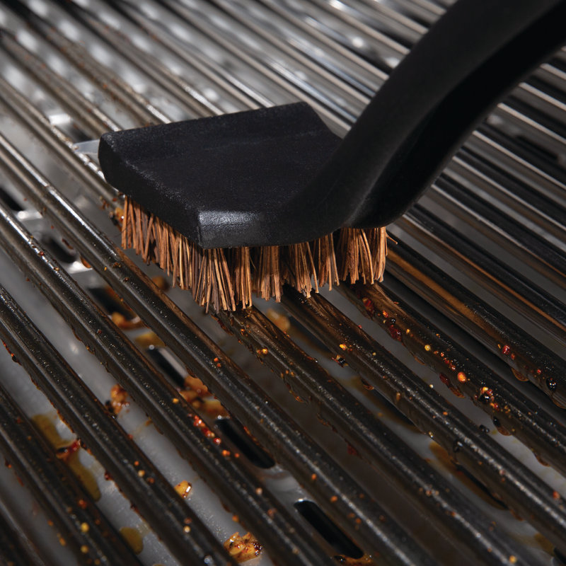 GrillPro 17-in Long Handle Palmyra Grill Brush