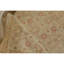 Tapis oriental rectangulaire en laine noué à la main de couleur kaki
