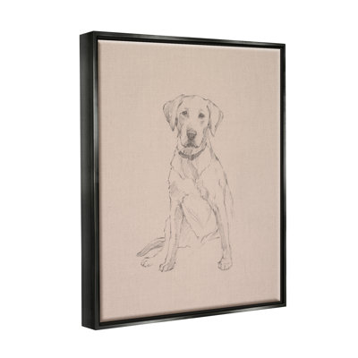 Retriever Animal Portrait - Drawing Print