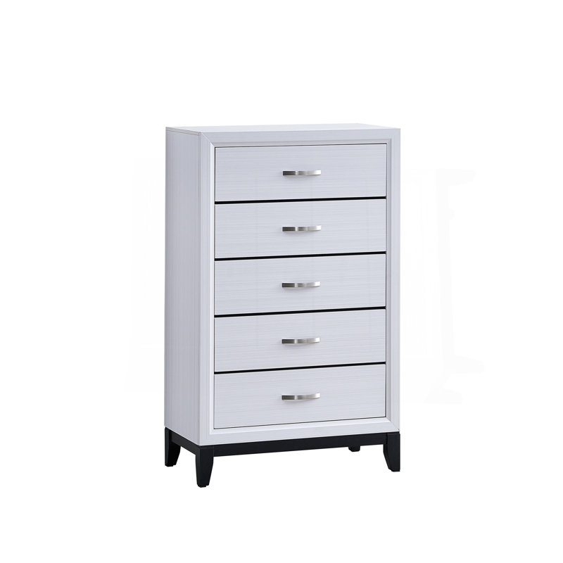 Commode Glasgow G04390-CH, blanche, Blanc
