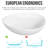 63"X37.5" Solid Surface Stone Resin Freestanding Soaking Bathtub-113713718