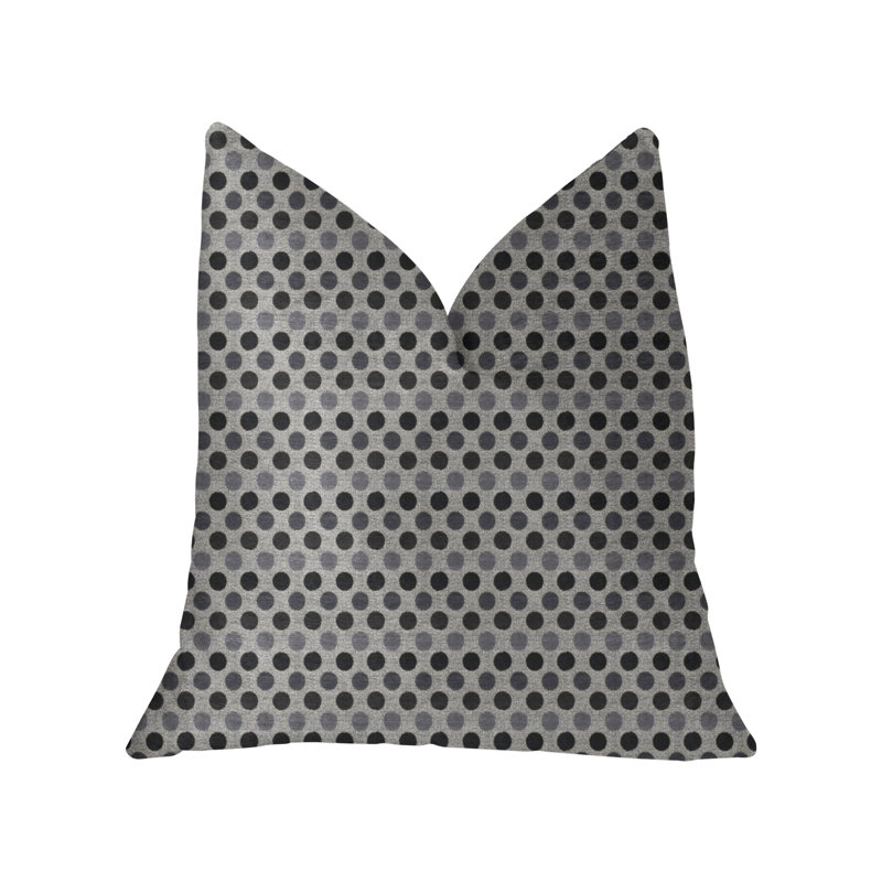 Paramount Polka Dots Reversible Throw Pillow, 22" x 22"