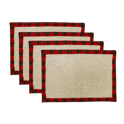 Napperons Tartan
