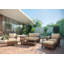 Cayman Outdoor 8 - Piece Conversation Set