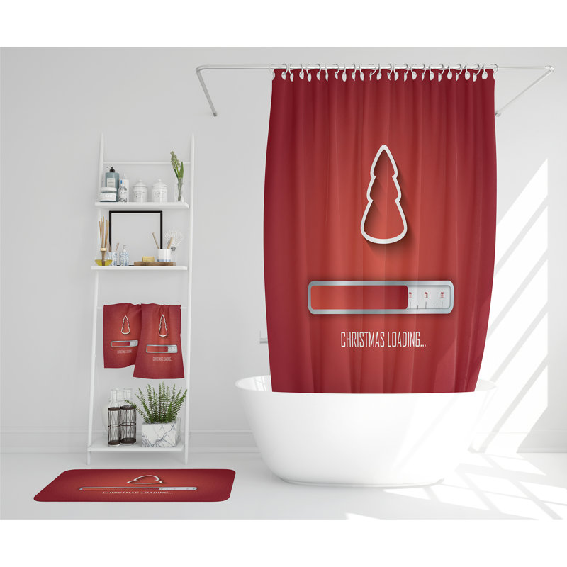 Matthias Polyester Shower Curtain Set