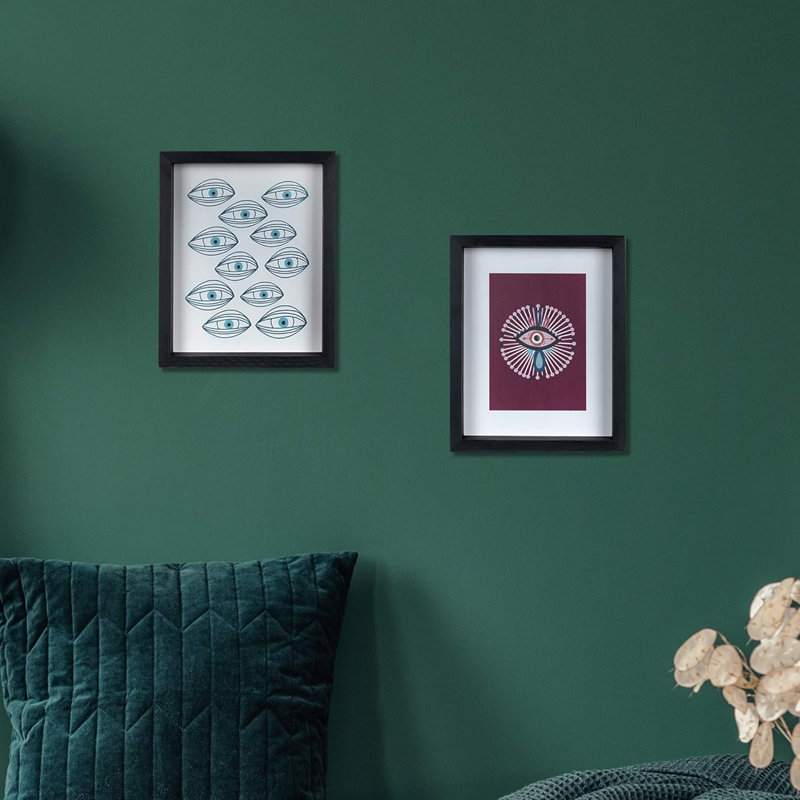 Set of 2 Eyes on You Framed Wall Art