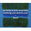 Citation artistique «Tant que vous restez au frais, rien ne peut vous vaincre.» Toile tendue par Nash Gallery-386333274