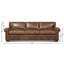 Bordeaux Leather Sofa-72458888-72461610
