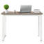 Bureau d'ordinateur en bois, catégorie de bureau en bois massif de 43,3 po x 23,6 po x 29,5 po, plateau de 15 mm, tube de 50 x 50 mm, multifonctionnel, élégant et lisse pour le bureau à domicile