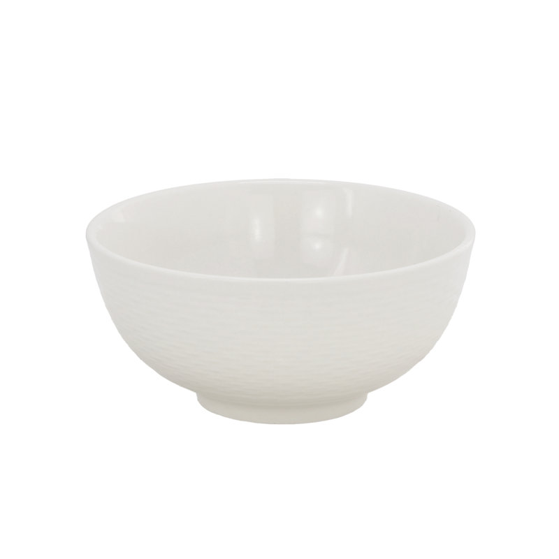  Gemma 12 Piece Stoneware Dinnerware Set in White