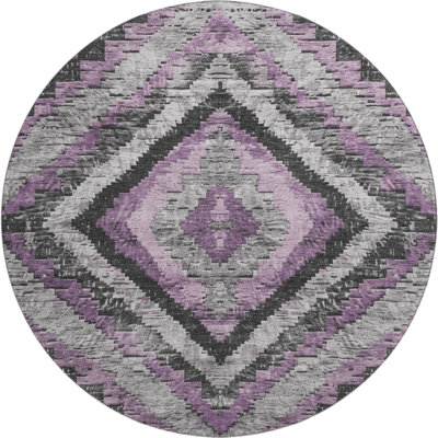 Premium Machine Washable Jakiyra AMF1890 Aztec Rug